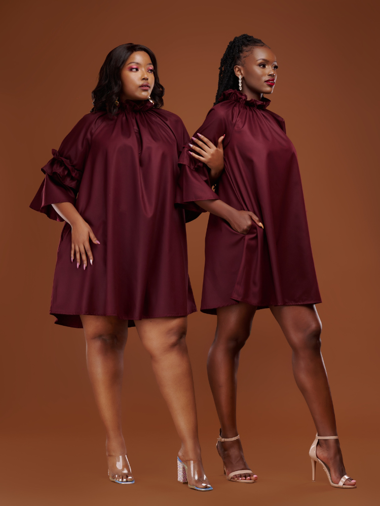 Plum shift dress hot sale