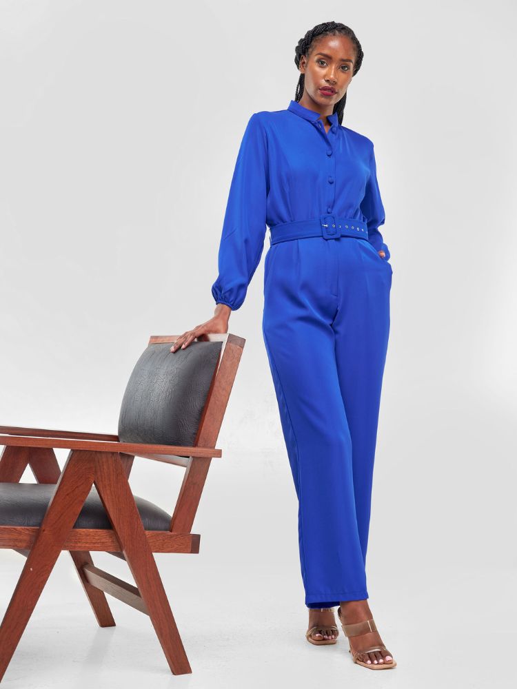 Sami Jumpsuit - Cobalt Blue