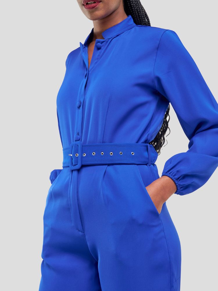 Sami Jumpsuit - Cobalt Blue