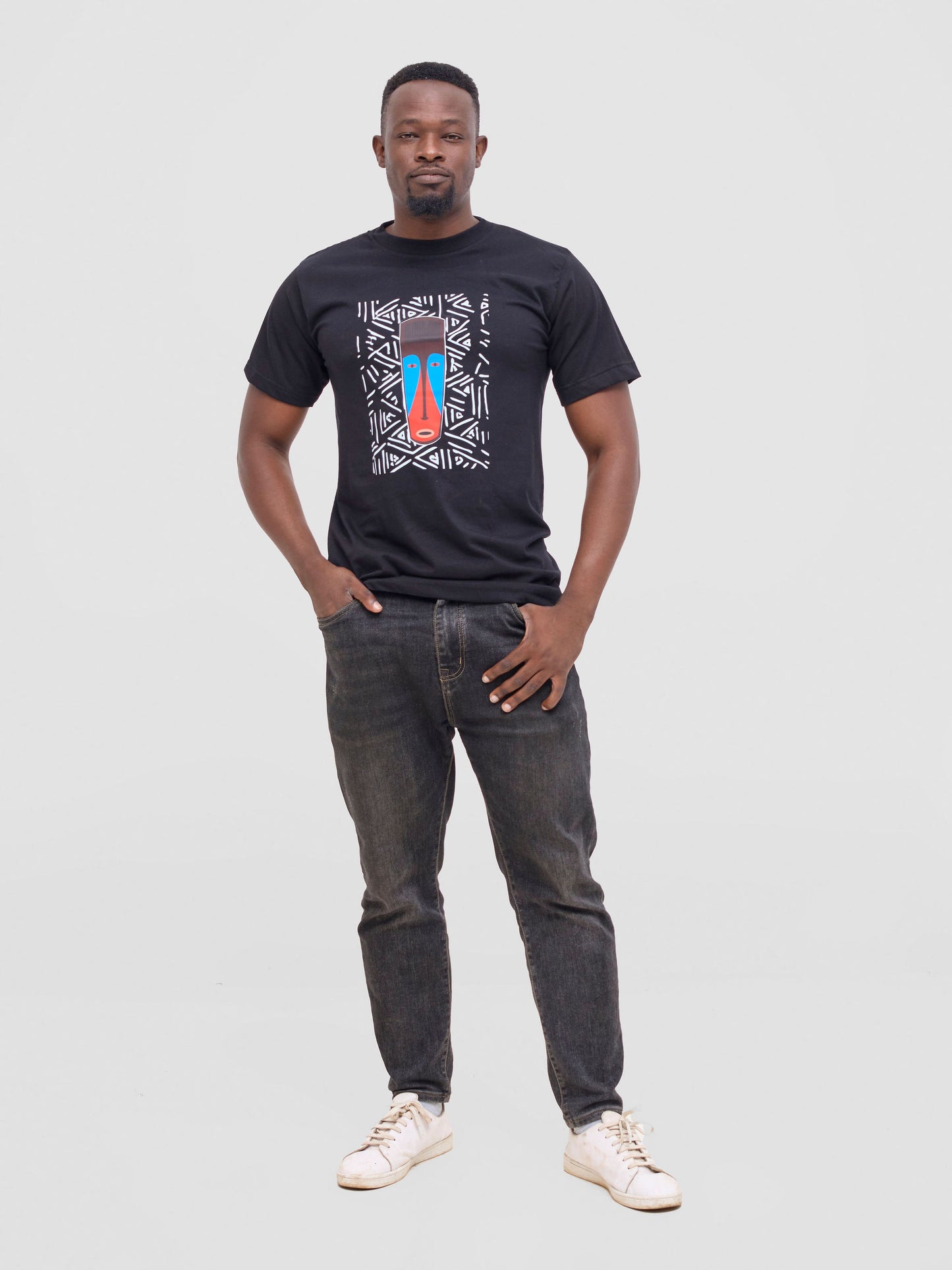 Africa Graphic T-Shirt - Black