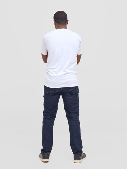 Africa Tribal Mask T-Shirt - White