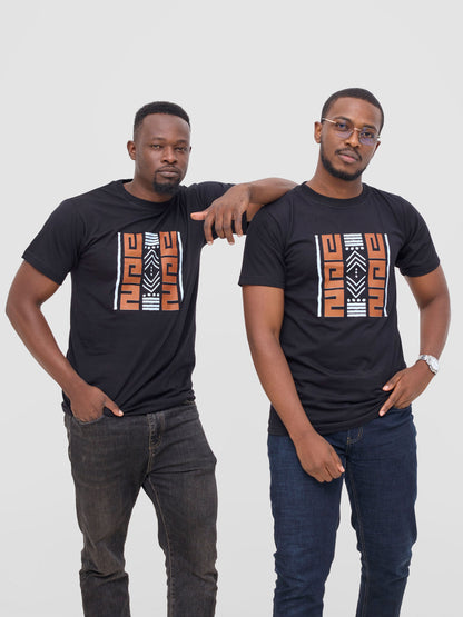 Africa Tribal T-Shirt - Black
