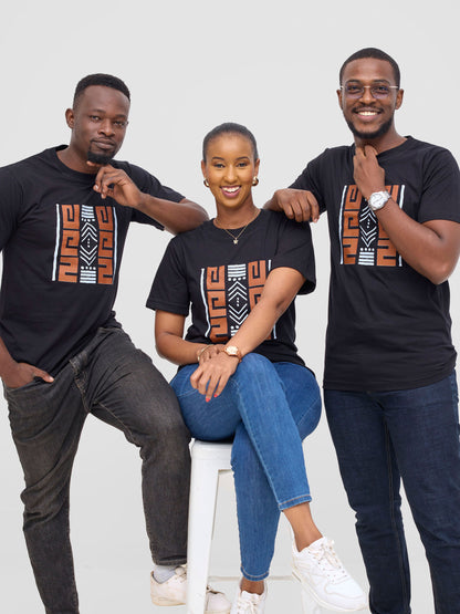 Africa Tribal T-Shirt - Black