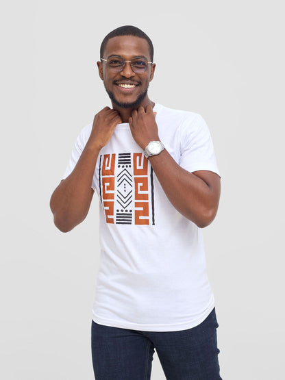 Africa Tribal T-Shirt - White