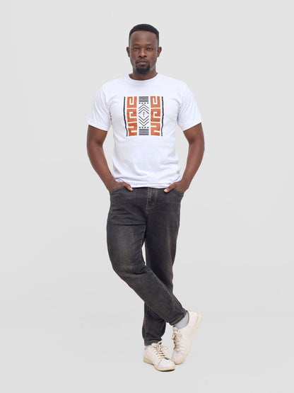Africa Tribal T-Shirt - White