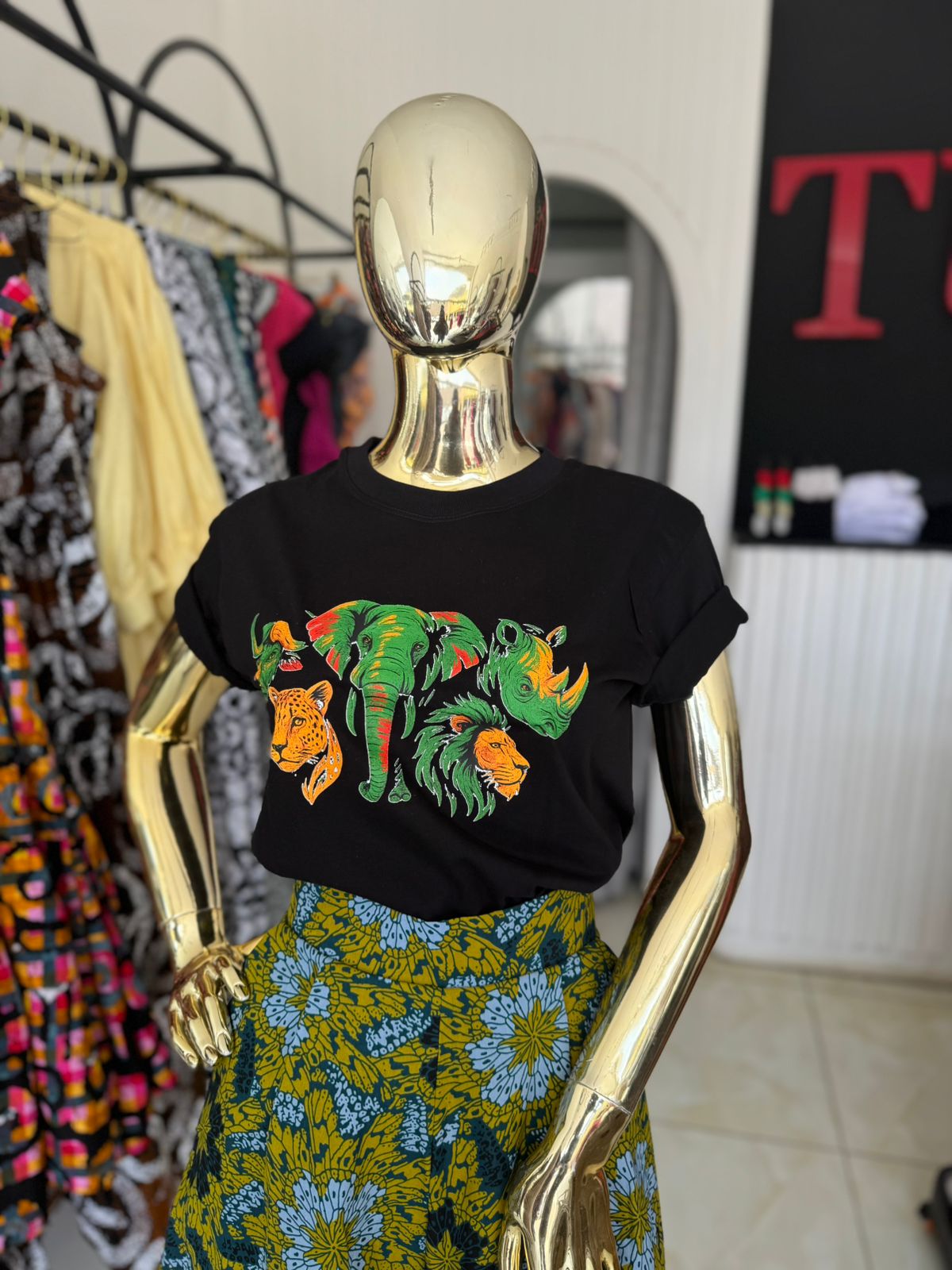Big Five T-Shirt - Black