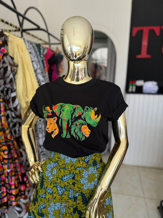 Big Five T-Shirt - Black