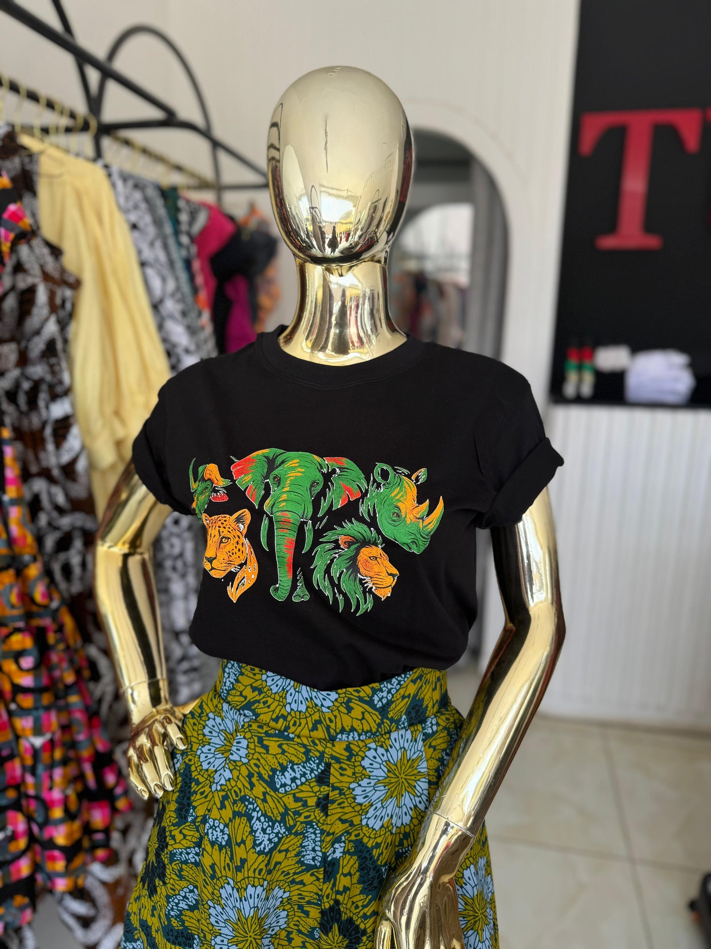 Big Five T-Shirt - Black