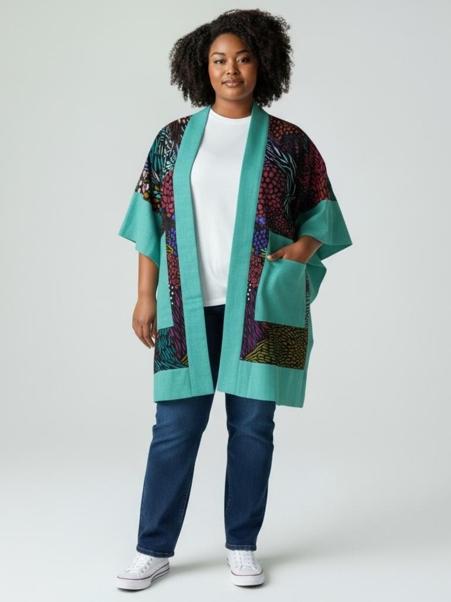 Hanifa Kimono - Blue Print