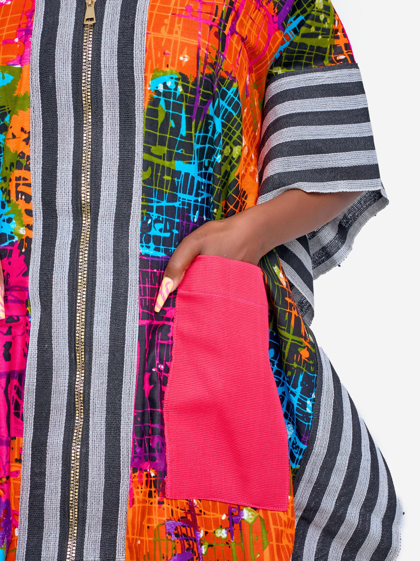 Sade Kimono - Multicoloured Print