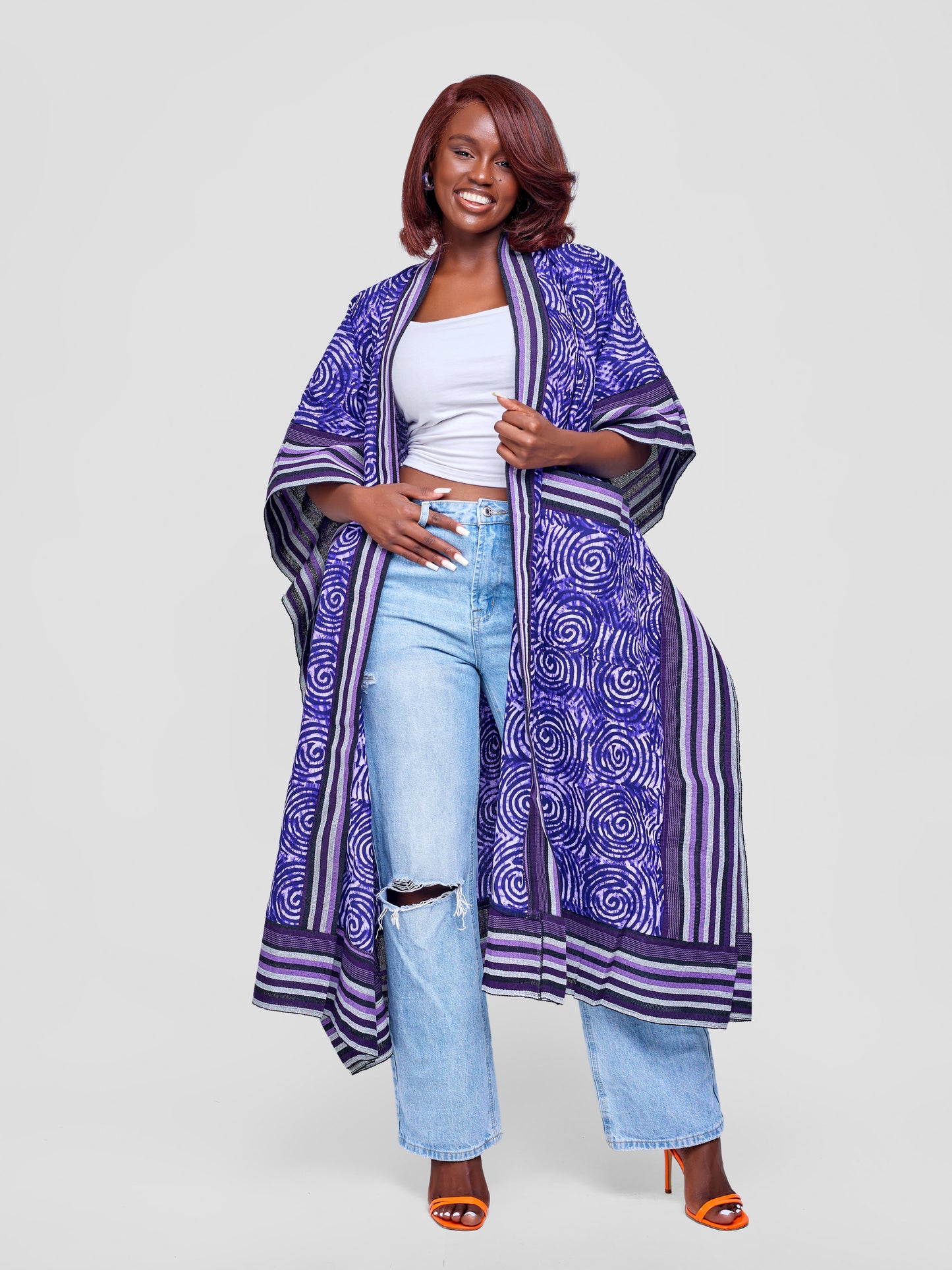 Zinthle Kimono - Purple